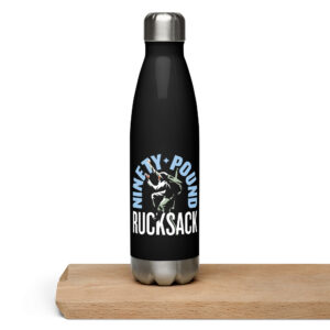 Ninety-Pound Rucksack stainless steel water bottle Christian Beckwith