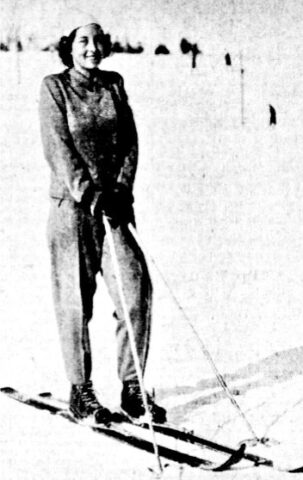 Deborah Bankart Eddy (1918–2004) was a pioneering ski instructor, wartime recruiter, and frontline volunteer whose life traced the evolution of American skiing and civic service in the 20th century. Born in Lynn, Massachusetts, she was one of the first three women in the U.S. certified as a ski instructor, eventually directing the Hanover Ski School and touring the country presenting John Jay’s landmark ski films to tens of thousands of Americans. During World War II, Bankart played a key role in recruiting for the 10th Mountain Division, using film and public speaking to help sell the newly formed mountain troops to the public. In 1944, she joined the American Red Cross and deployed to the front lines in Italy as a Clubmobile captain, serving coffee and doughnuts—and crucial morale—to the 10th and IV Corps. After the war, she married 10th Mountain veteran Roger Eddy and continued a life of public service, leading Girl Scout troops, championing environmental causes, and chairing Connecticut’s Clean Water Task Force—even after a horseback riding accident in 1966 left her wheelchair-bound. Witty, warm, and tenacious, Bankart Eddy left an indelible mark on American skiing, wartime service, and grassroots civic engagement.